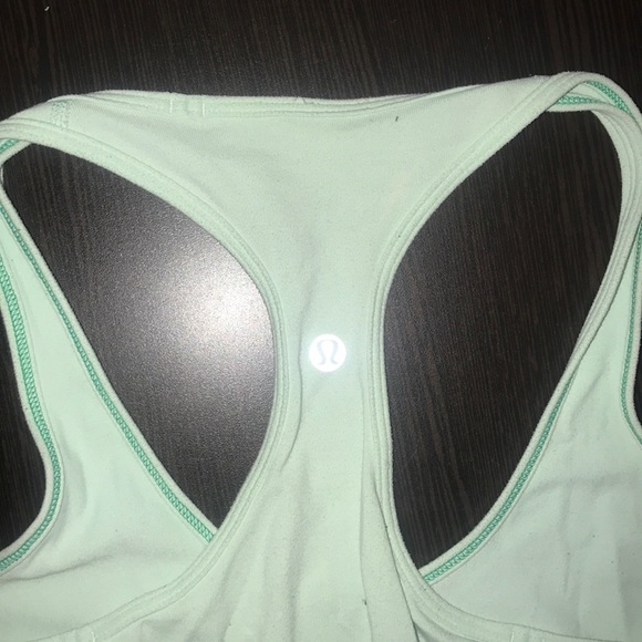 Lulu lemon mint green tank - Picture 3 of 3